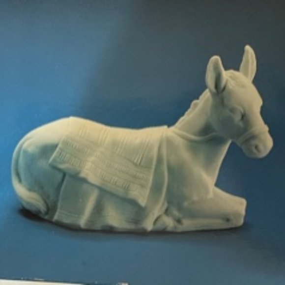 Avon Nativity Porcelain 1984 Donkey - Picture 3 of 9